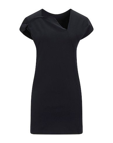 RICK OWENS Kurzes Kleid Schwarz 70% Baumwolle, 20% Polyamid, 10% Bio-Polyester