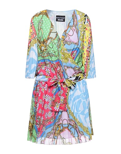 BOUTIQUE MOSCHINO Kurzes Kleid Säuregrün 100% Polyester