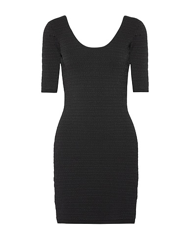 ELIZABETH AND JAMES Sheath dress Black 74% Viscose, 24% Nylon, 2% Elastane