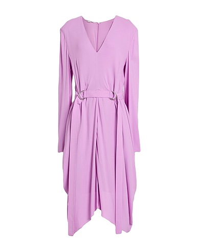 STELLA McCARTNEY Midi dress Lilac 97% Viscose, 3% Elastane