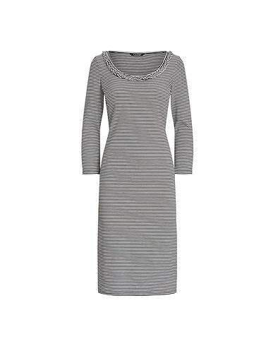LAUREN RALPH LAUREN Midi dress Black 94% Cotton, 6% Elastane