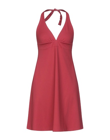 CHRISTIES Kurzes Kleid Ziegelrot 86% Polyamid, 14% Elastan