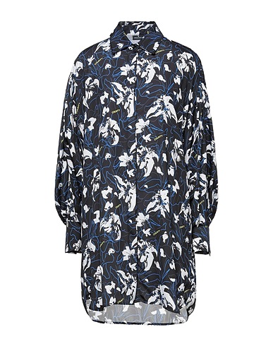 MARCELO BURLON Shirt dress Black 100% Polyester