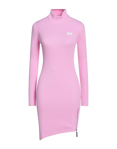 GCDS Sheath dress Pink 100% Polyamide