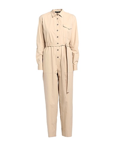 ANTONELLI Jumpsuits and Overalls Sand 80% Cotton, 16% Polyamide, 4% Elastane