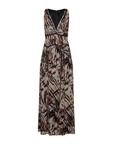 MARCIANO by GUESS Long dress Beige 100% Polyester