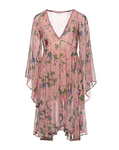 ANJUNA Short dress Antique rose 100% Silk