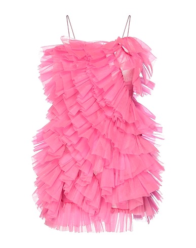 LANEUS Vestito corto Fucsia 100% Poliammide