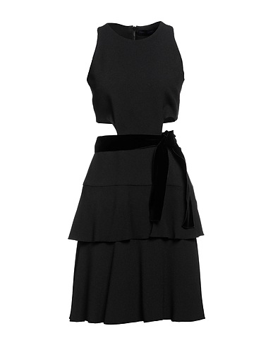 PROENZA SCHOULER Midi dress Black 66% Acetate, 34% Viscose