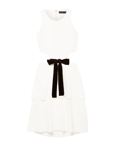 PROENZA SCHOULER Midi dresses BIANCO 66% Acetate, 34% Viscose
