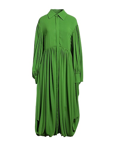 VALENTINO GARAVANI Midi dress Light green 100% Polyester