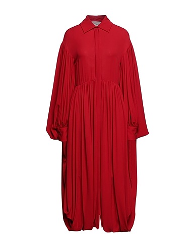 VALENTINO GARAVANI シュミーズドレス ボルドー ポリエステル 100%