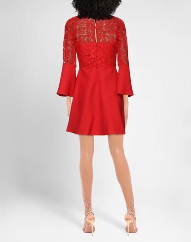 Valentino Short Dresses In Red