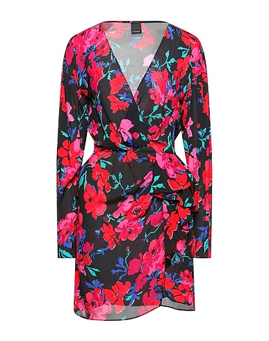 PINKO Kurzes Kleid Schwarz 100% Viskose