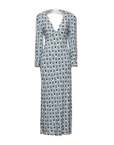 RIXO LONDON RIXO WOMAN LONG DRESS SKY BLUE SIZE L VISCOSE,15104876CI 4