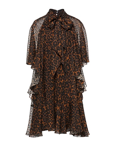 ERDEM Midi dress Brown 100% Polyester