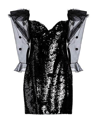 DUNDAS | Black Women‘s Sequin Dress | YOOX