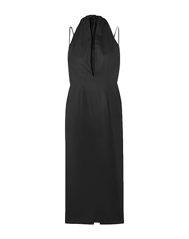 ALEKSANDRE AKHALKATSISHVILI Midi-Kleid Schwarz 100% Baumwolle