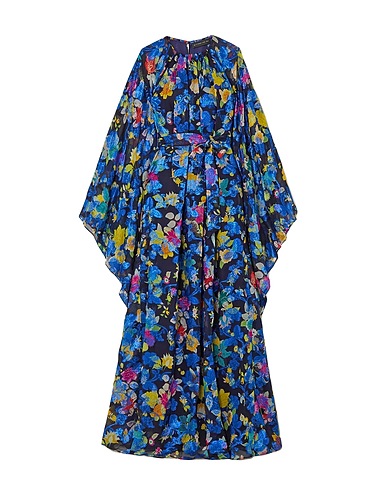 ETRO | Midnight blue Women‘s Long Dress | YOOX