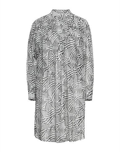 ISABEL MARANT Shirt dress Ivory 72% Cotton, 28% Silk