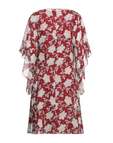 Chloé Floral Print Mini Dress In Red
