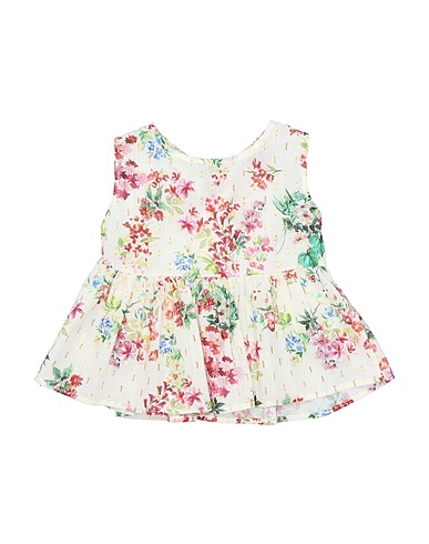 DIXIE Dress Ivory 98% Cotton, 2% Metal