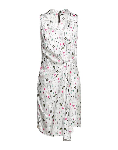 MANILA GRACE Short dress White 100% Viscose