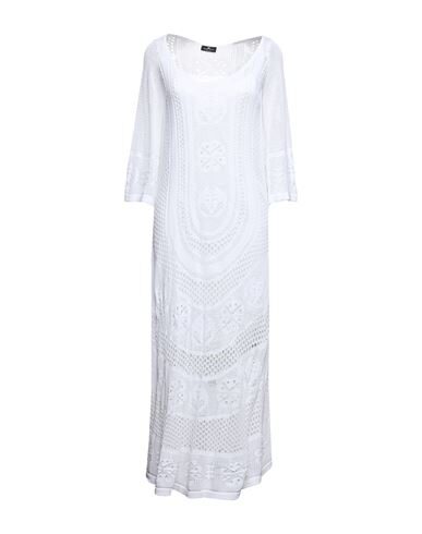 Elisabetta Franchi Midi Dresses In White