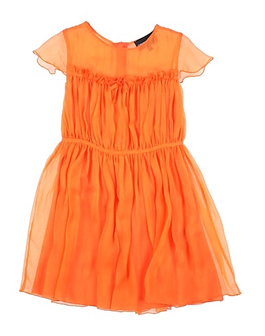 EMPORIO ARMANI Dress Orange 100% Silk
