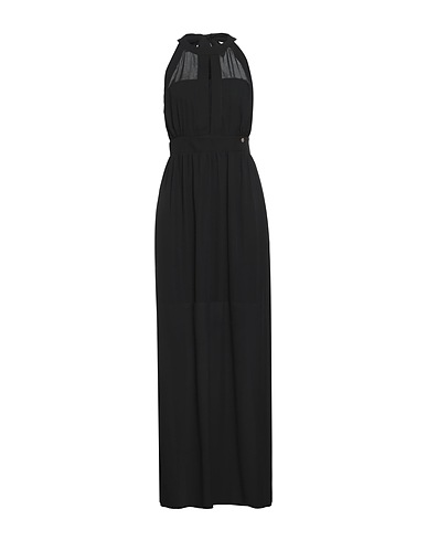 FLY GIRL Long dress Black 100% Polyester