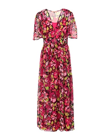 TWINSET Long dress Garnet 100% Polyester