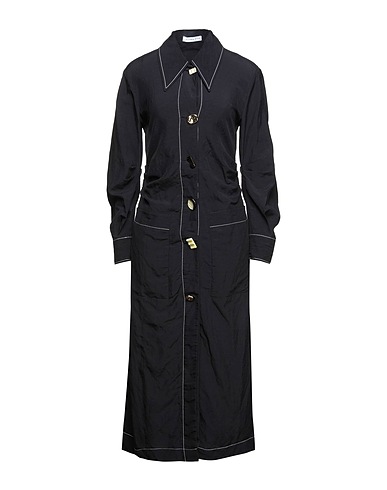 REJINA PYO Midi dress Black 63% Viscose, 31% Linen, 6% Polyurethane