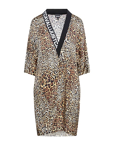 JUST CAVALLI Short dress Sand 100% Viscose