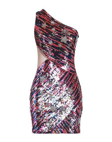 ELISABETTA FRANCHI Short dress 100% Polyamide, Glass, Plastic