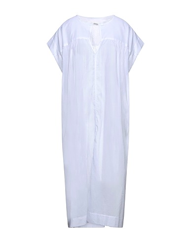 OTTOD'AME Midi dress White 100% Cotton