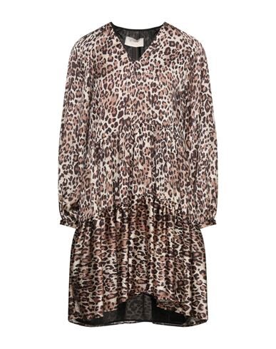 Kaos Jeans Short Dresses In Sand