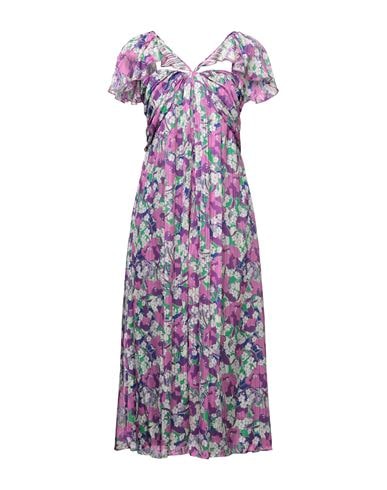 Pinko Long Dresses In Purple