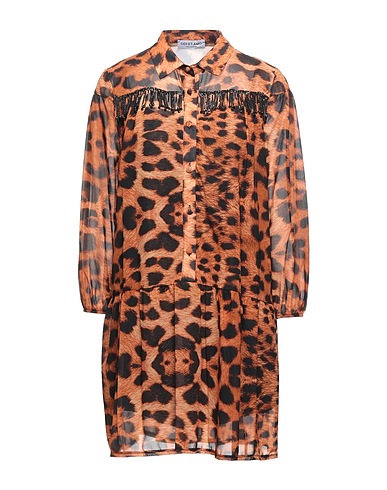 ODI ET AMO Elegant dress Brown 100% Polyester