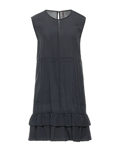 MANILA GRACE Short dress Black 100% Polyester