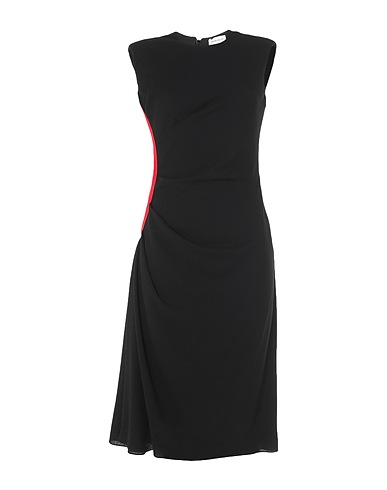 MCQUEEN Midi dress Black 100% Wool