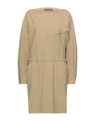Alberta Ferretti Short Dresses In Khaki