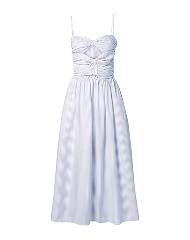 ADAM LIPPES Midi dress White 100% Cotton