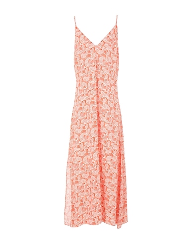 8 by YOOX Vestito estivo Ruggine 100% Viscosa