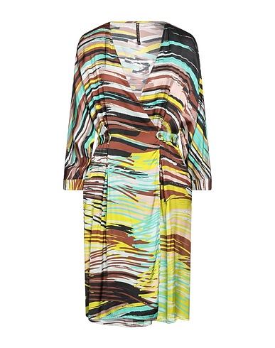 MANILA GRACE Short dress Brown 100% Viscose