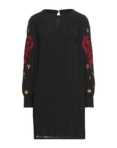 MOSCHINO Short dress Black 72% Viscose, 28% Silk
