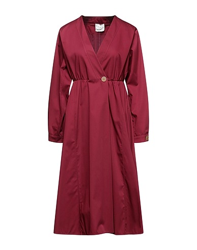 FORTE_FORTE Vestito midi Bordeaux 100% Cotone