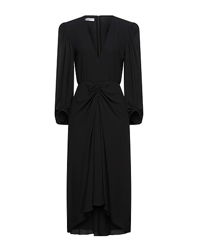 PHILOSOPHY di LORENZO SERAFINI Midi dress Black 100% Polyester