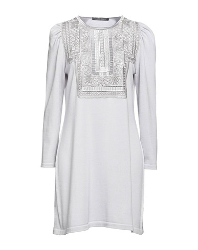 ALBERTA FERRETTI Knit dress Light grey 100% Virgin Wool