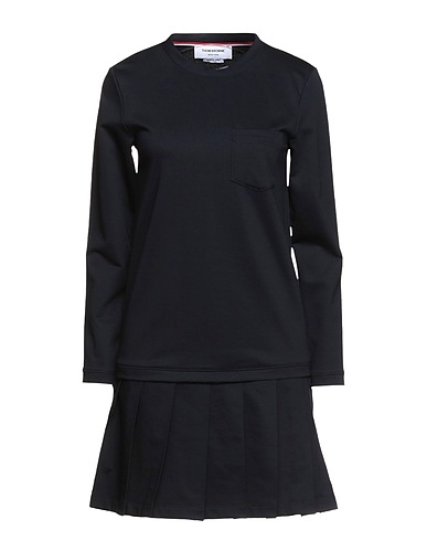 THOM BROWNE Short dress Midnight blue 100% Cotton