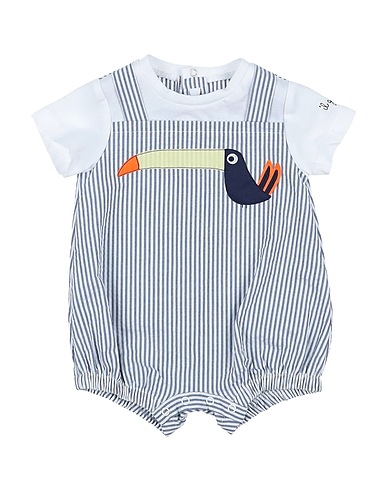IL GUFO Baby jumpsuit  Blue 100% Cotton